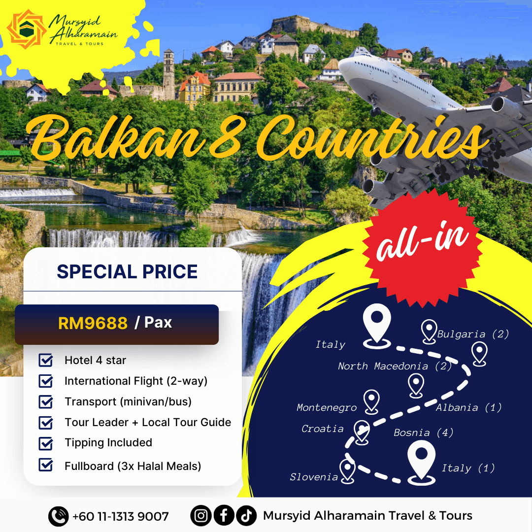 Group Series: BALKAN 8 NEGARA (13 HARI 10 MALAM)